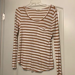Forever 21 long sleeve striped top